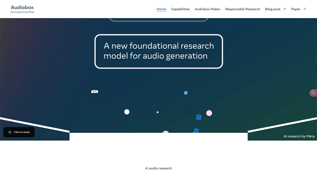 AudioBox：Meta的高级音频生成模型