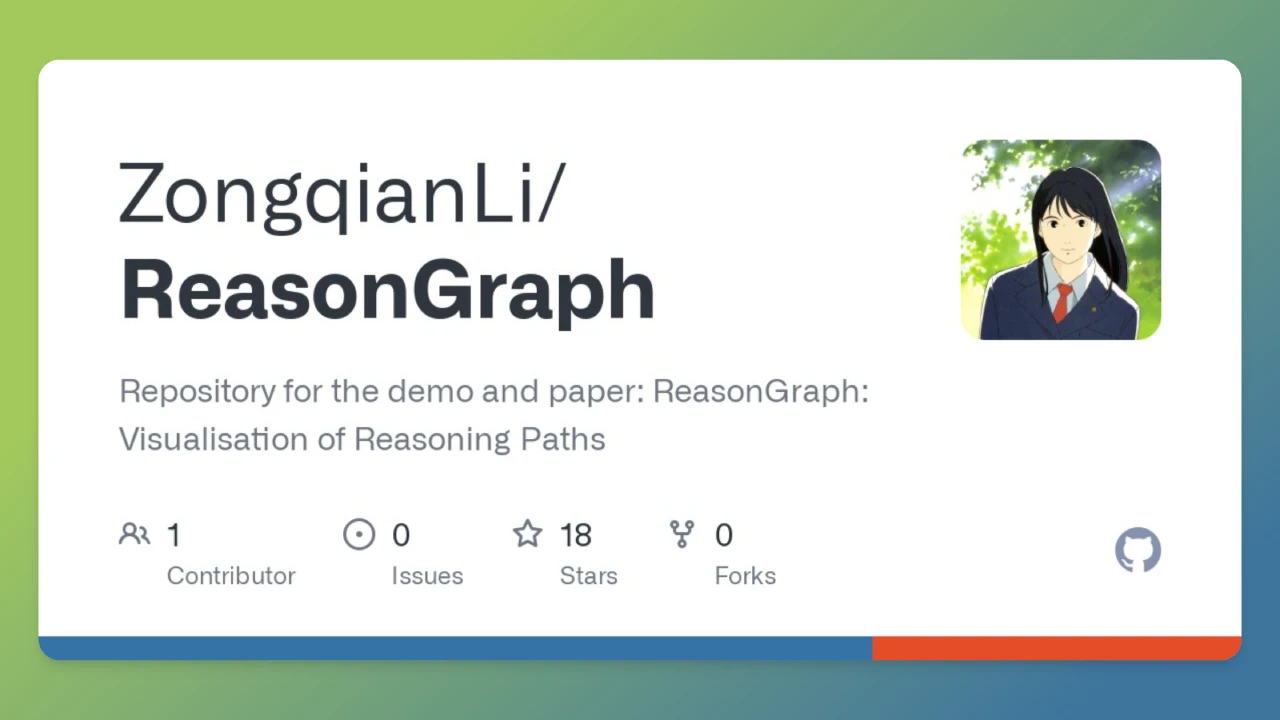 ReasonGraph：一款将LLM推理过程可视化的开源项目