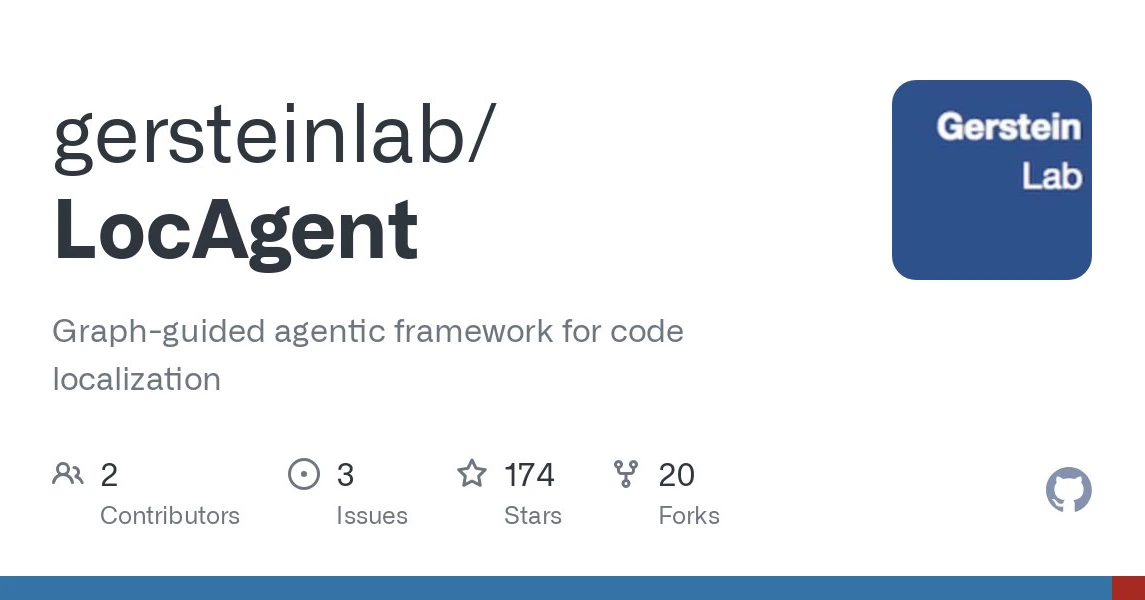 LocAgent：一款开源的辅助代码定位的程序员工具