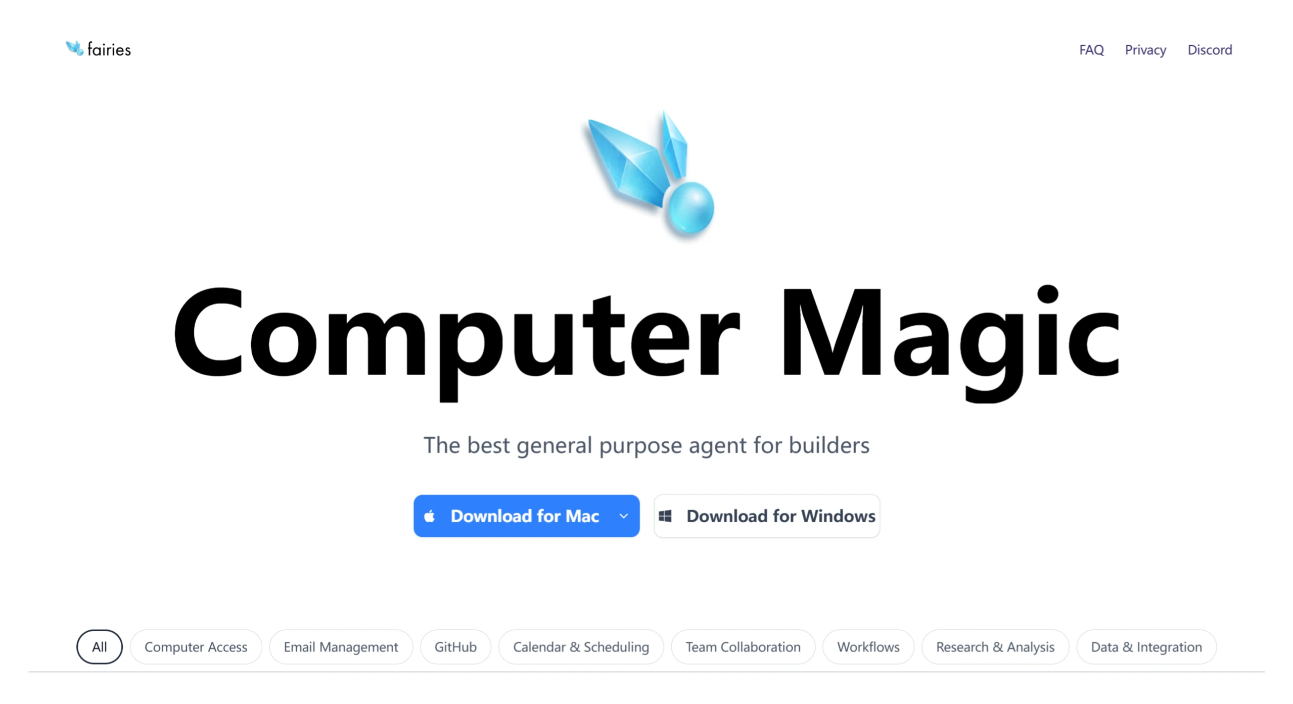 Fairies AI：首款真正运行于本地电脑的通用型AI代理工具.webp