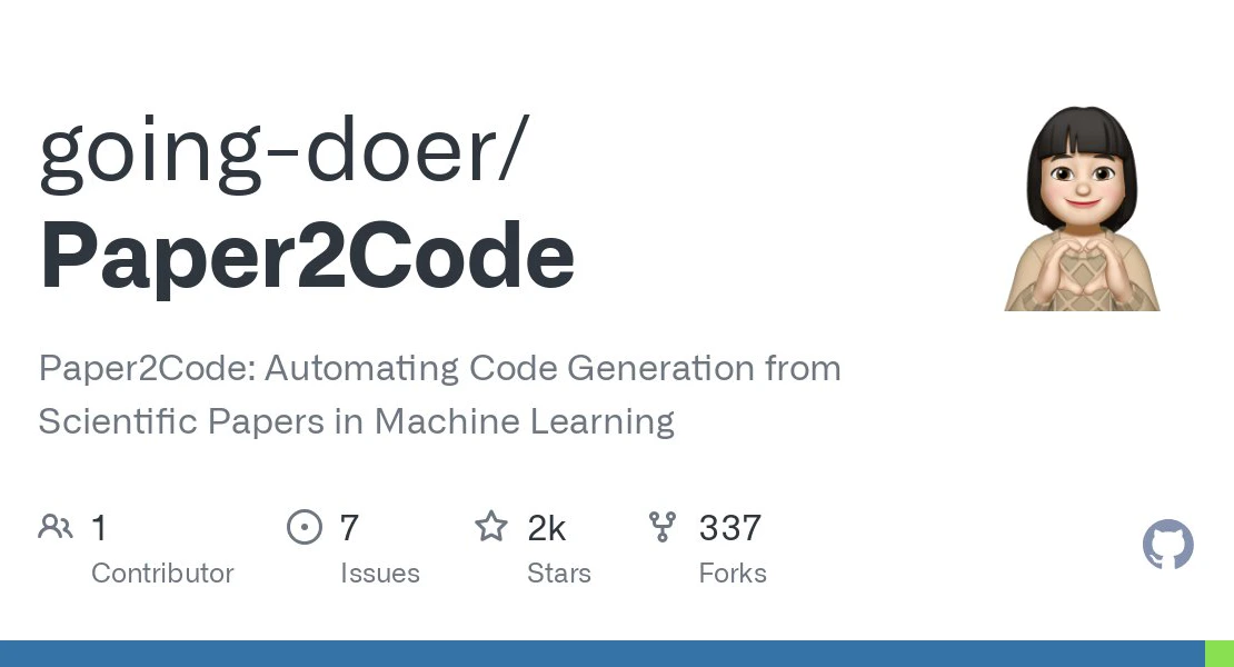Paper2Code：科研论文转换代码