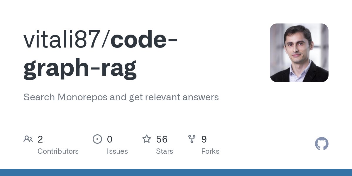 Code-Graph-RAG：一款基于知识图谱的代码搜索引擎