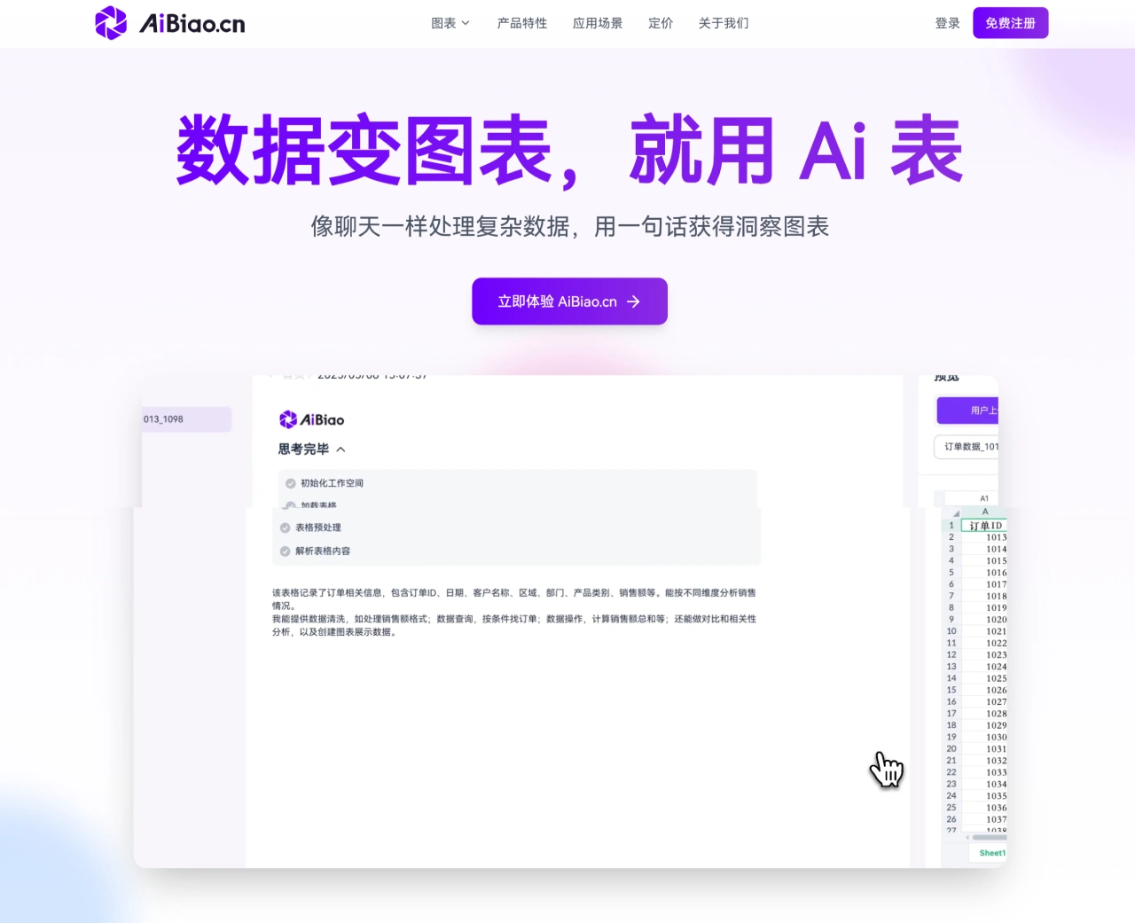 Ai表：一个将数据快速转化为图表的工具