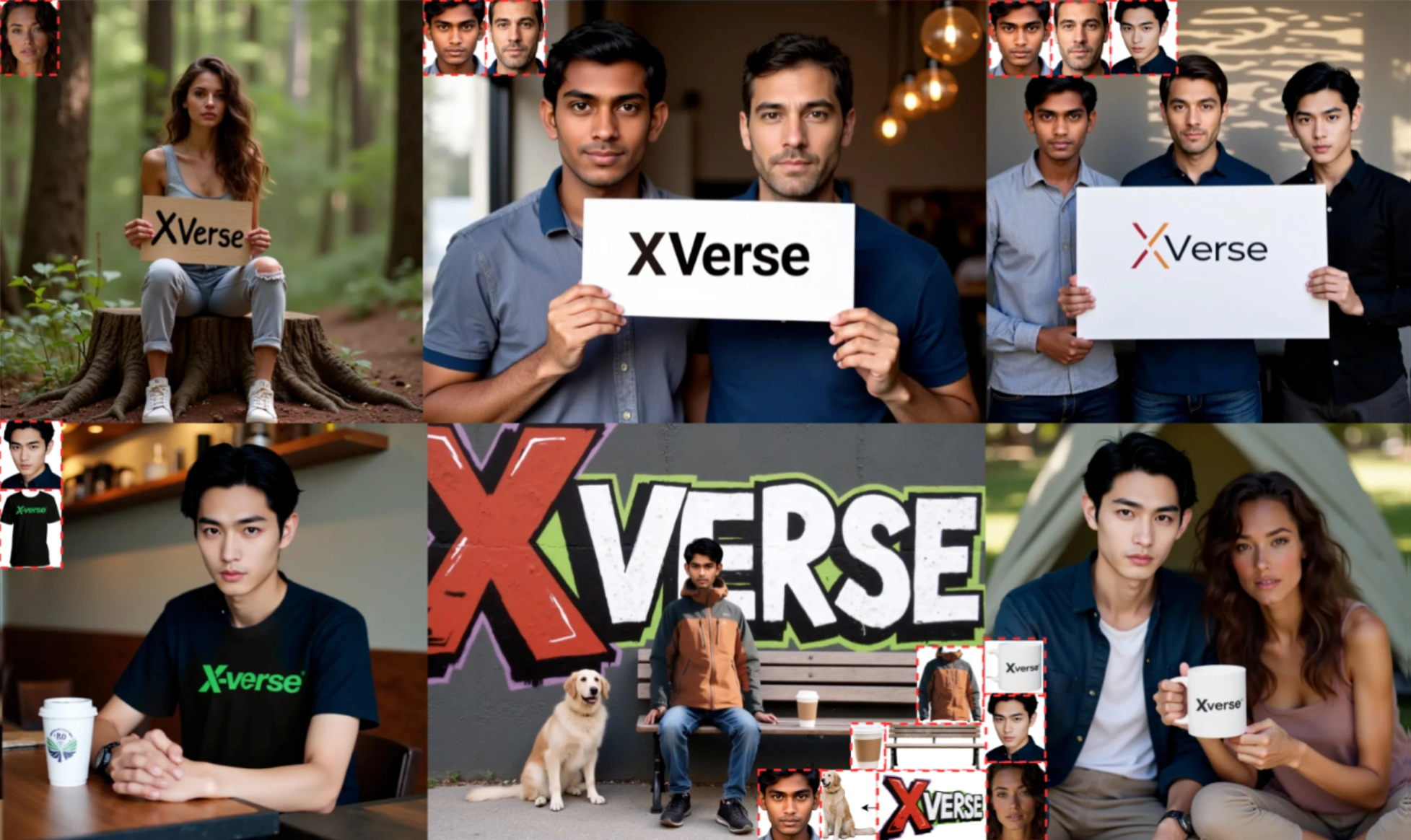 XVerse：字节跳动推出的多主体图像合成开源工具