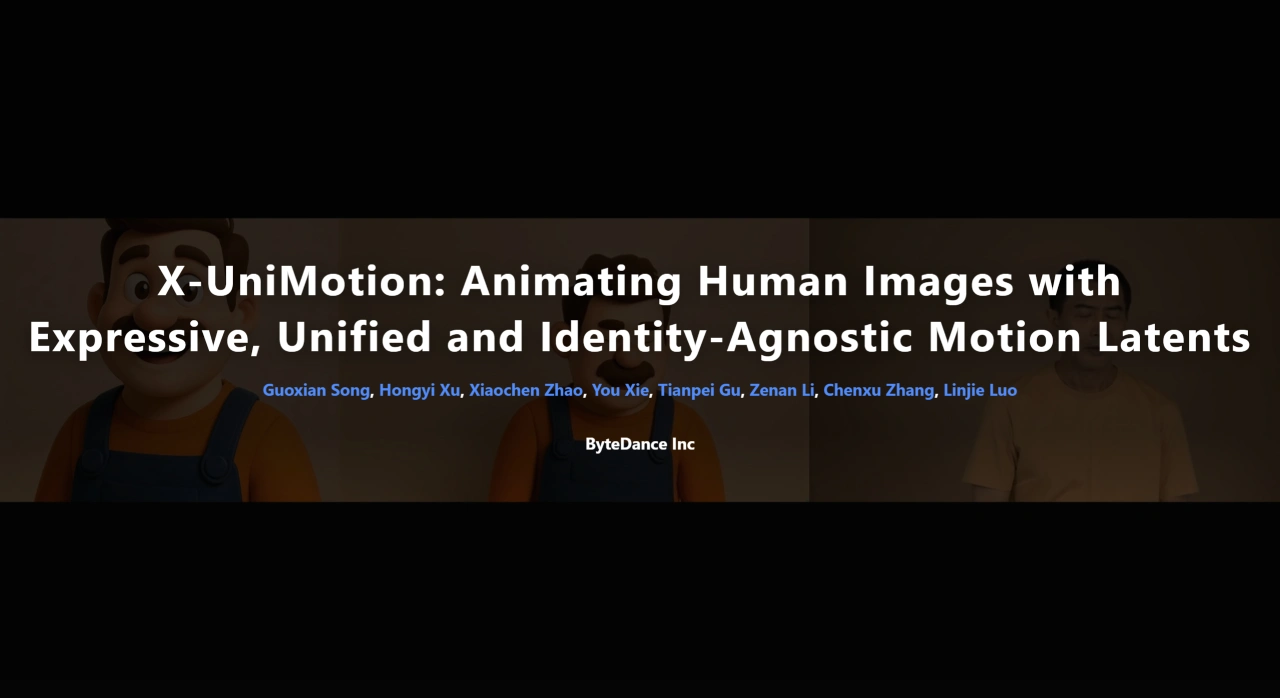 X-UniMotion：可以重现精细手部动作的视频模型
