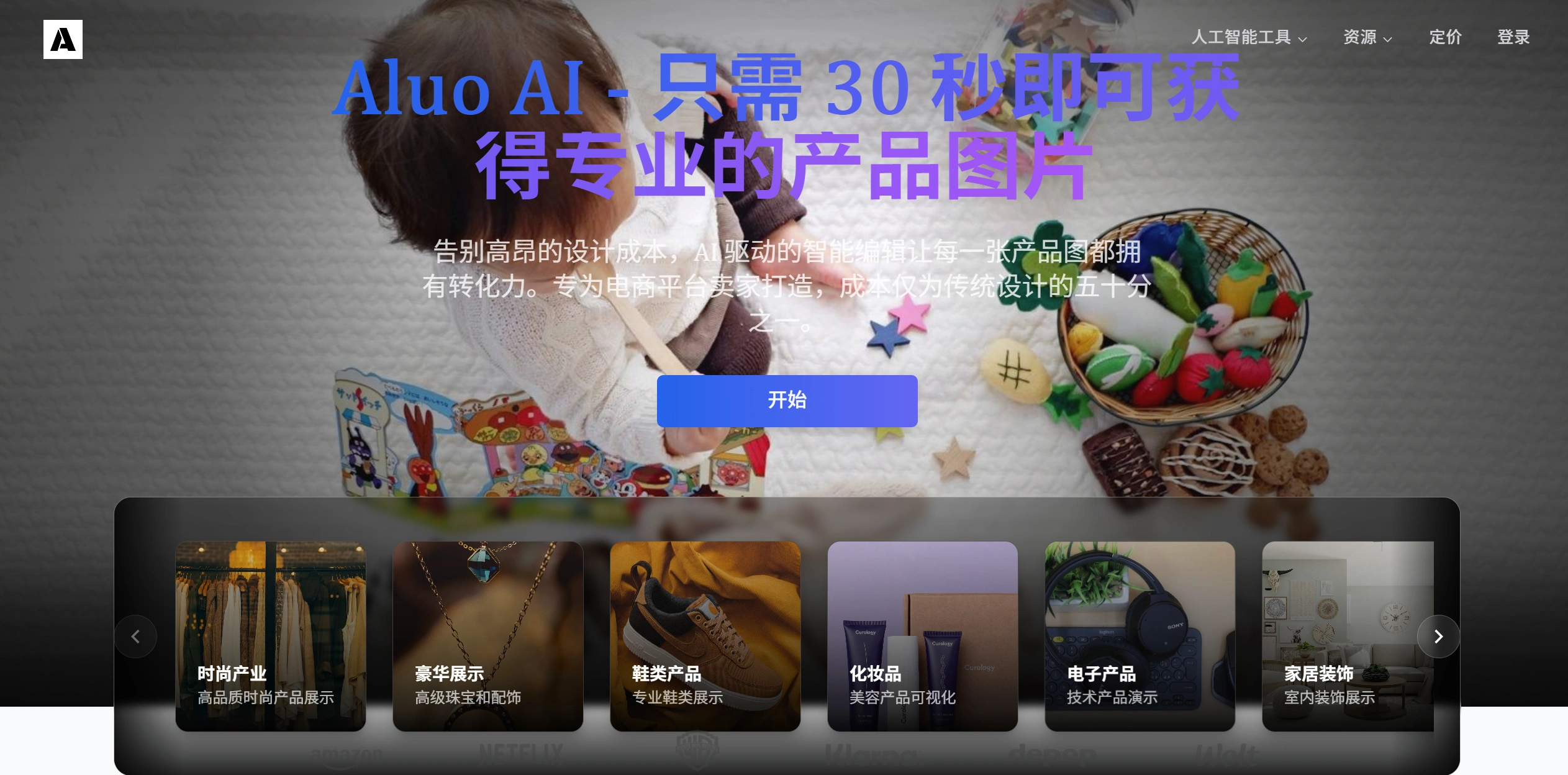 Aluo AI：电商AI图片编辑平台，快速生成专业商品图像