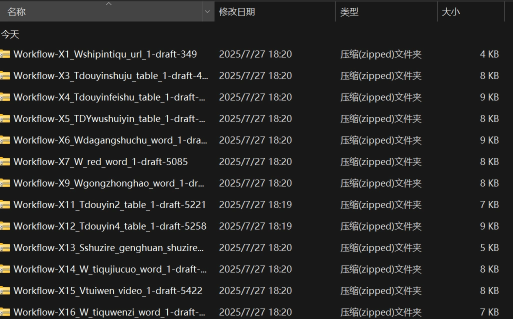 风哥AI工作流集合CozeWorkFlows