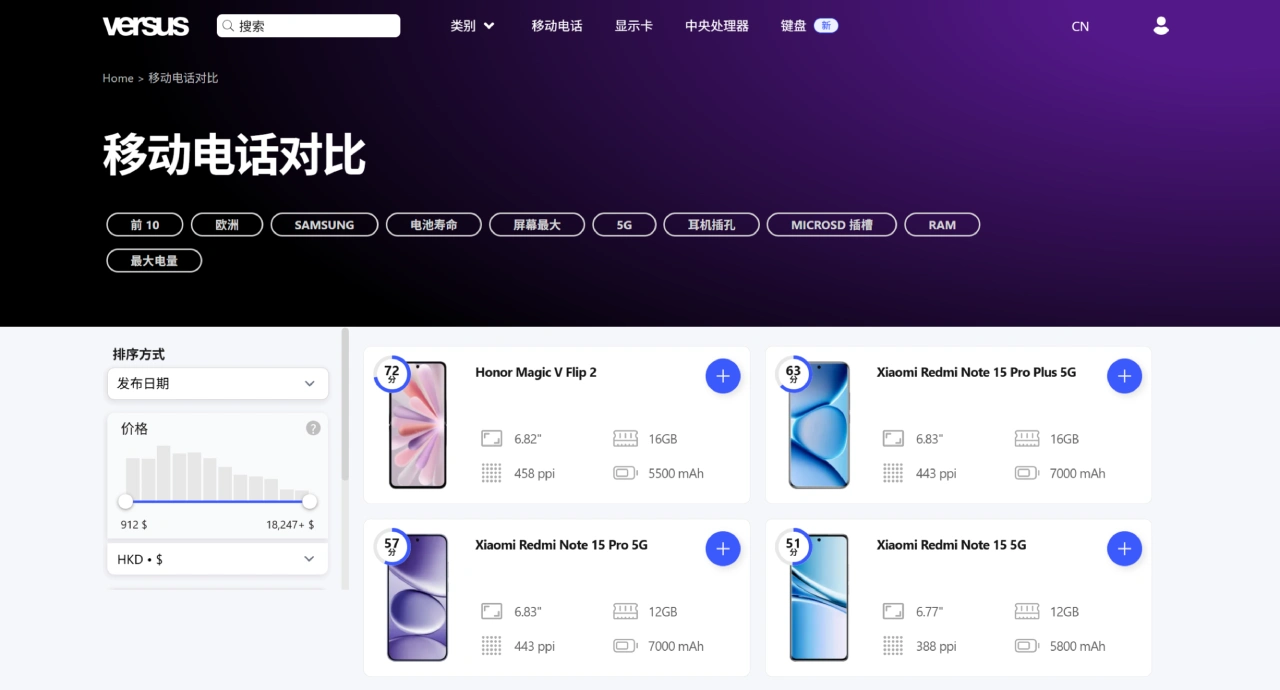 Versus使用方法