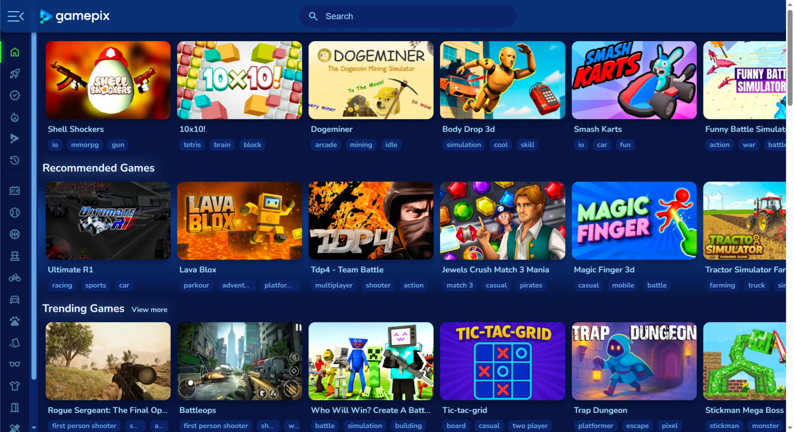 GamePix：全球领先的HTML5和WebGL游戏分发平台