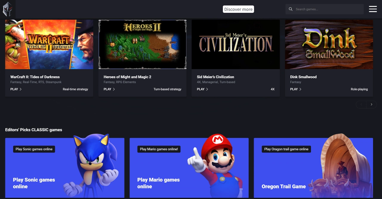PlayClassic Games