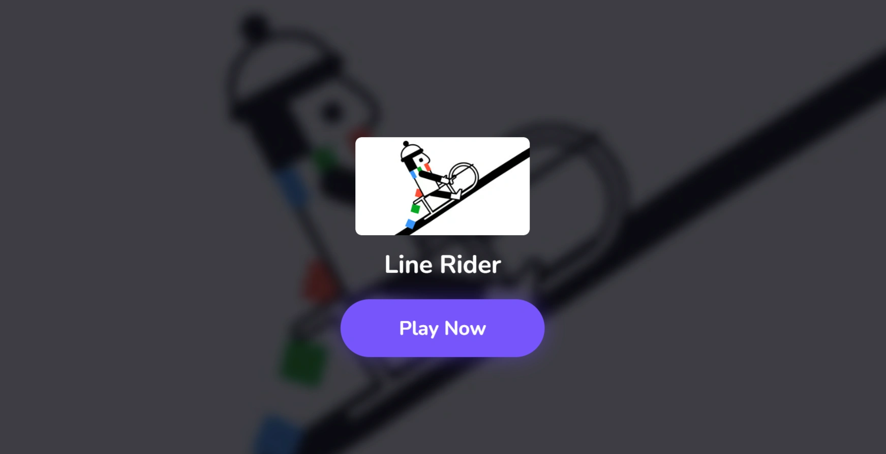 Linerider：一款经典的物理模拟游戏