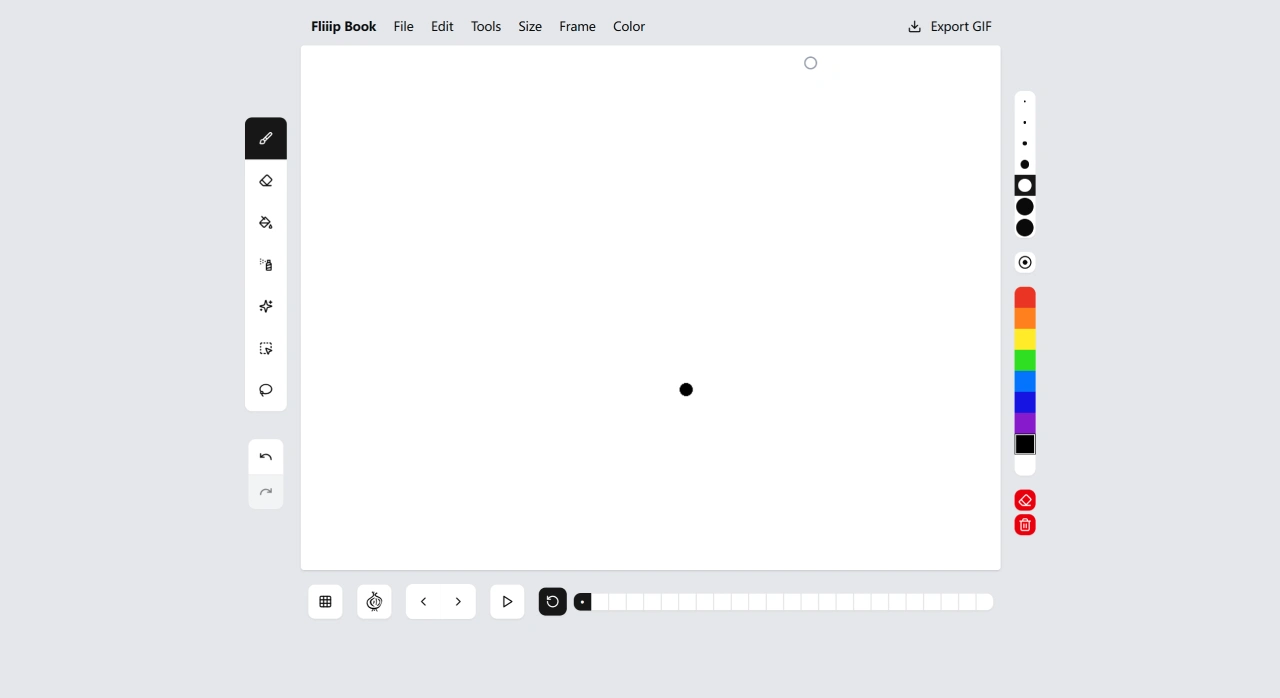 FliiipBook：网页版简易GIF动画工具
