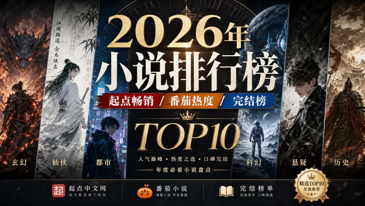 2026年小说排行榜 2026年小说排行榜